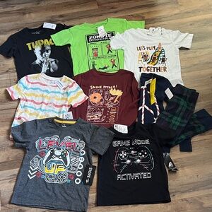 NWT toddler boys bundle 9 piece old navy 2pac the children’s Palace 5T